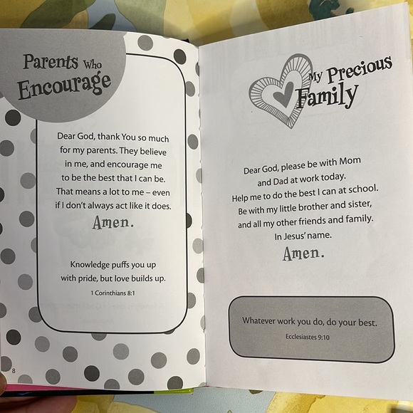 Accessories Little Miss Grace Prayer Book Precious Moments Prayer